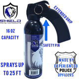 Stream pepper spray