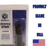 Flip top pepper spray