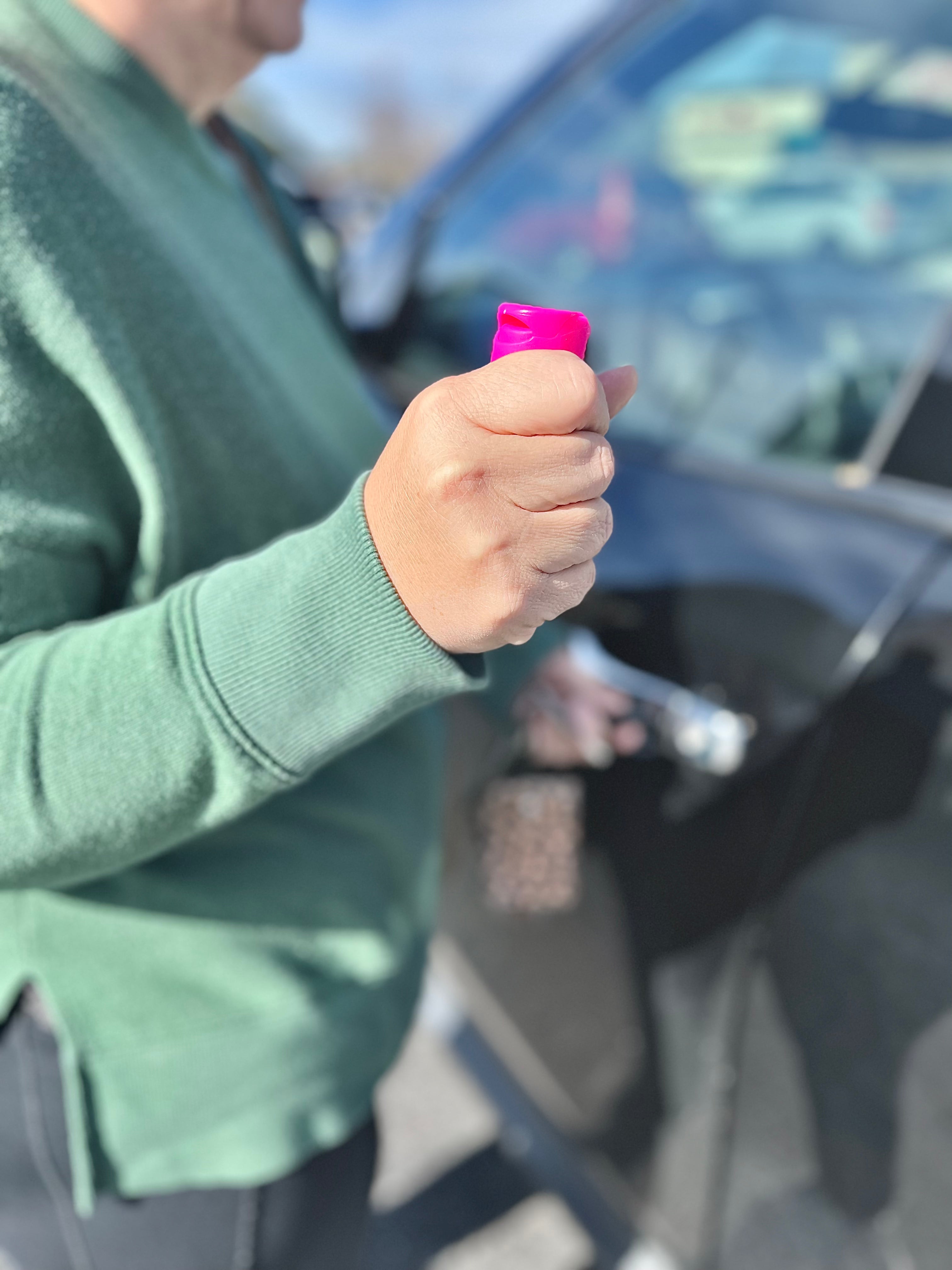 Pink Pepper Spray 0.5 Ounce Flip-top