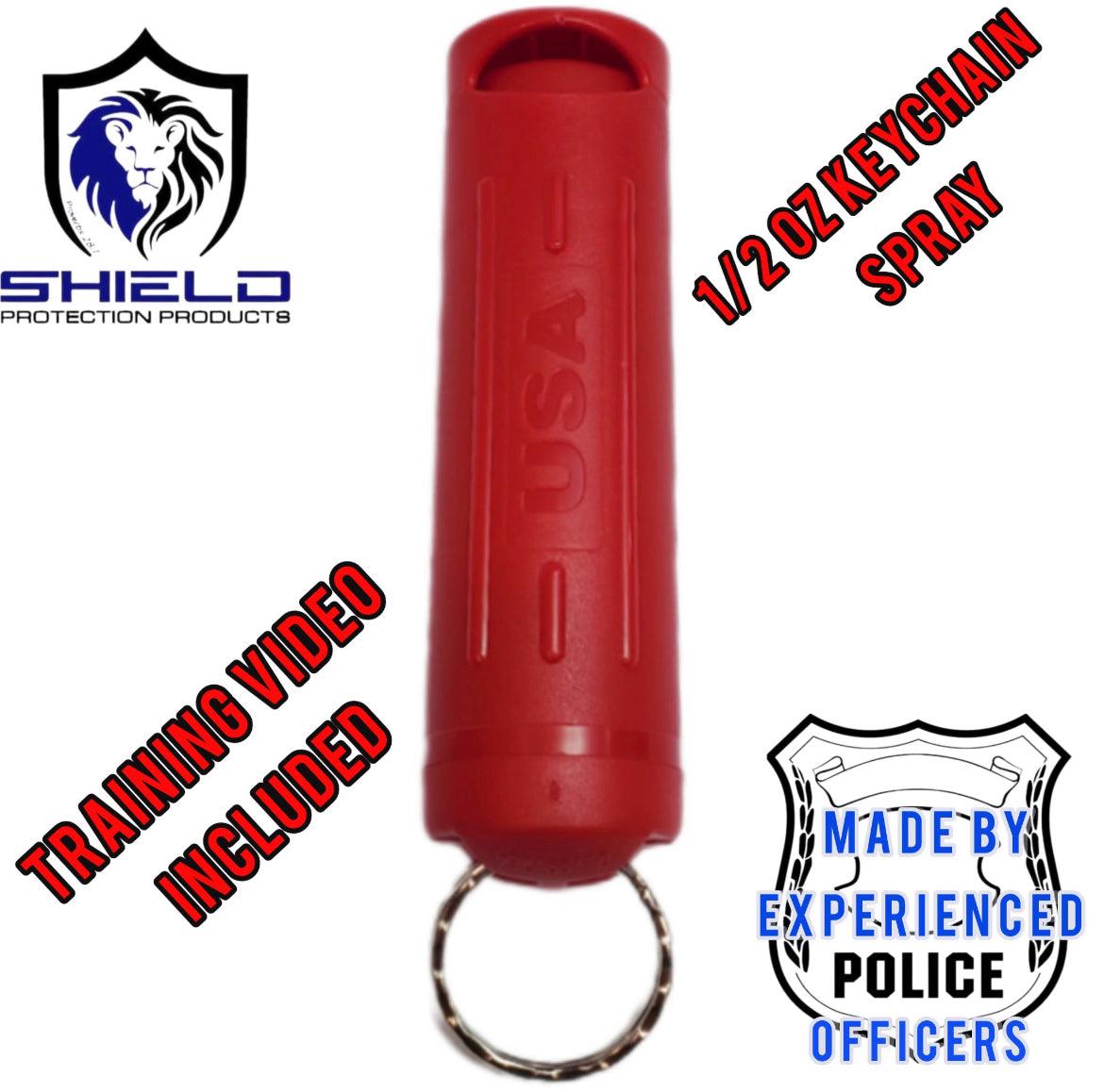 Red Pepper Spray 0.5 Ounce Flip-top