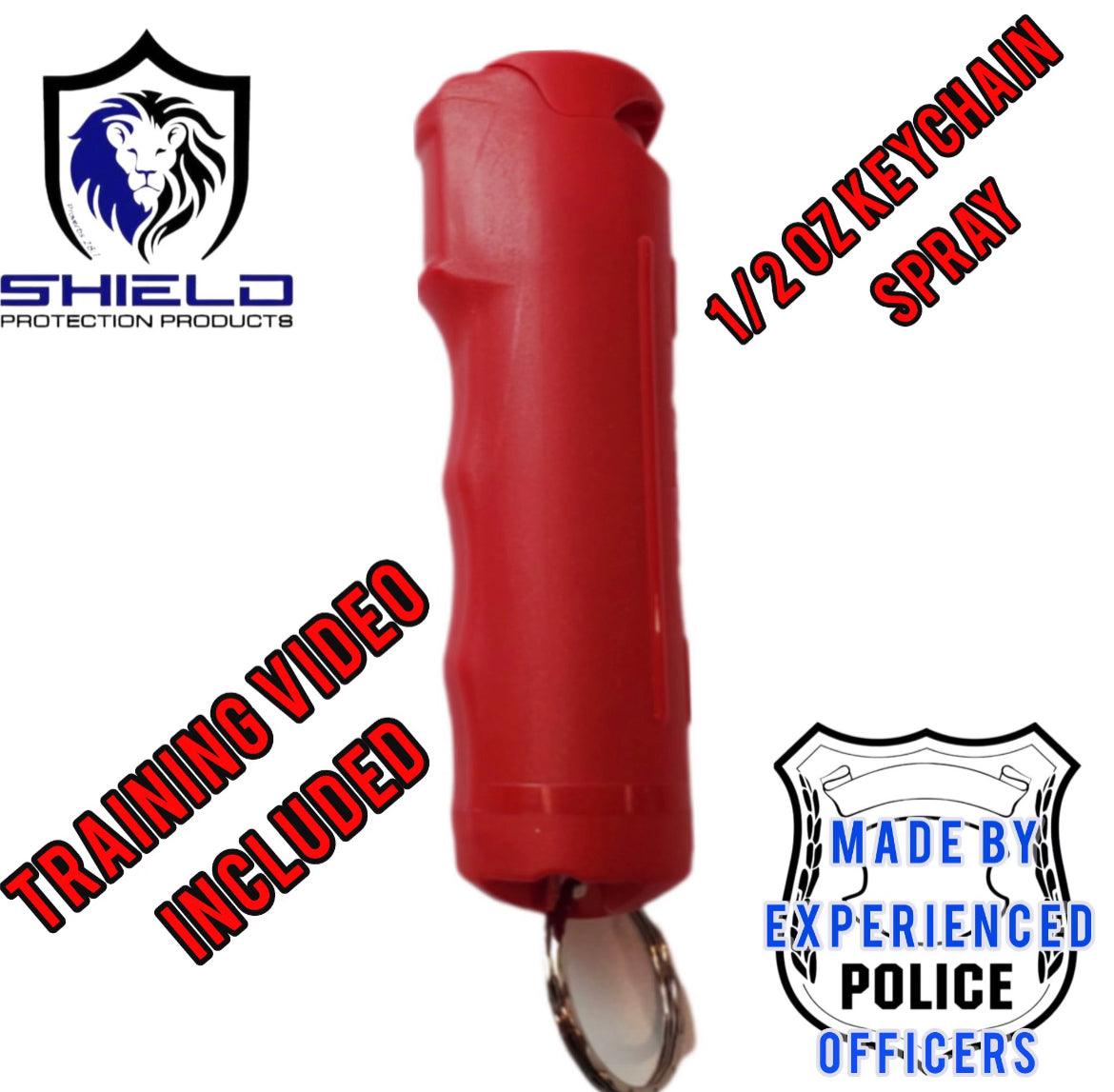 Red 1/2 oz pepper spray