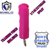Pink Pepper Spray 0.5 Ounce Flip-top STREAM Mace & Pepper Spray Shield Protection Products LLC.